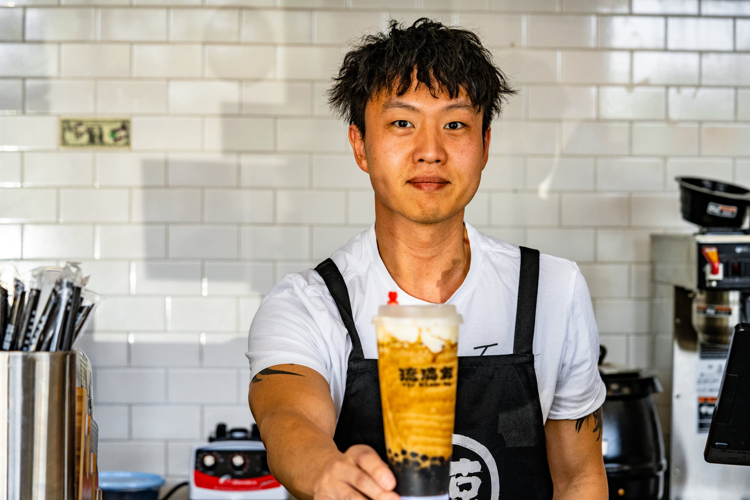 The global phenomenon, bubble tea, is now available locally thanks to proprietor, Allen Zhang, who envisioned a new market for the Taiwanese concoction.